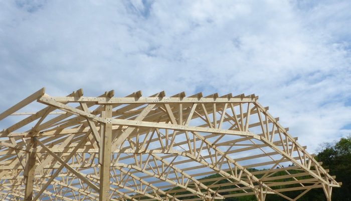 frame, assembly, drink, sky, france, nature, outside, architecture, traditional, farm, rural, building, hangar